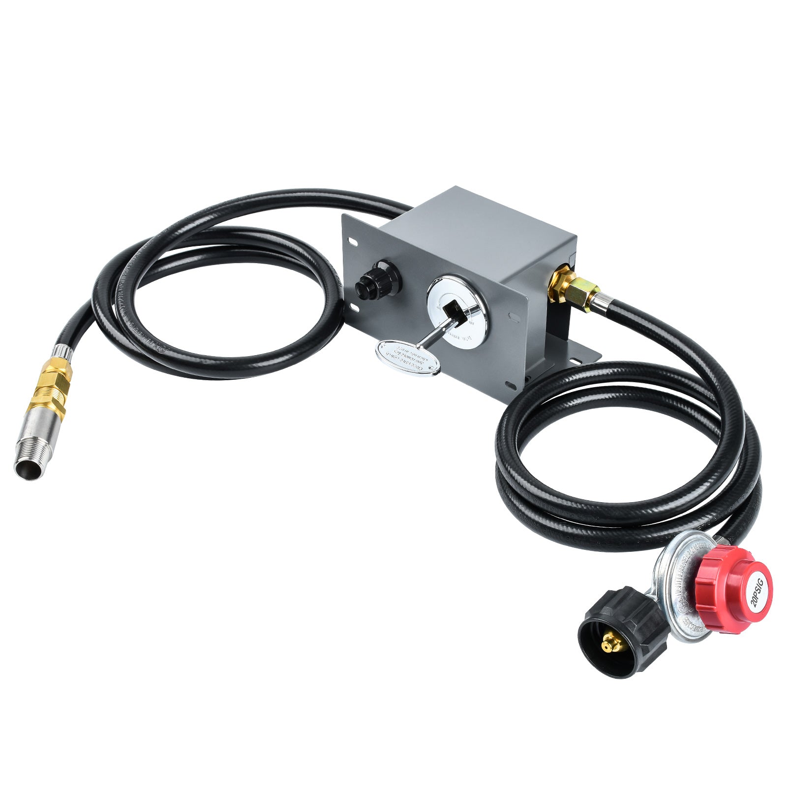 Mailbox Alarm, Briidea 500ft Wireless Mailbox Alert with LED Light