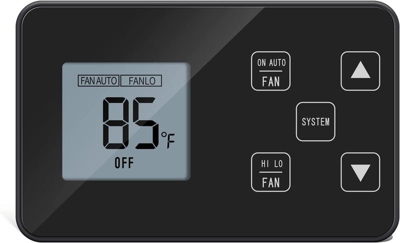 New Generation] RV Thermostat, Briidea RV LCD Screen Digital Thermost