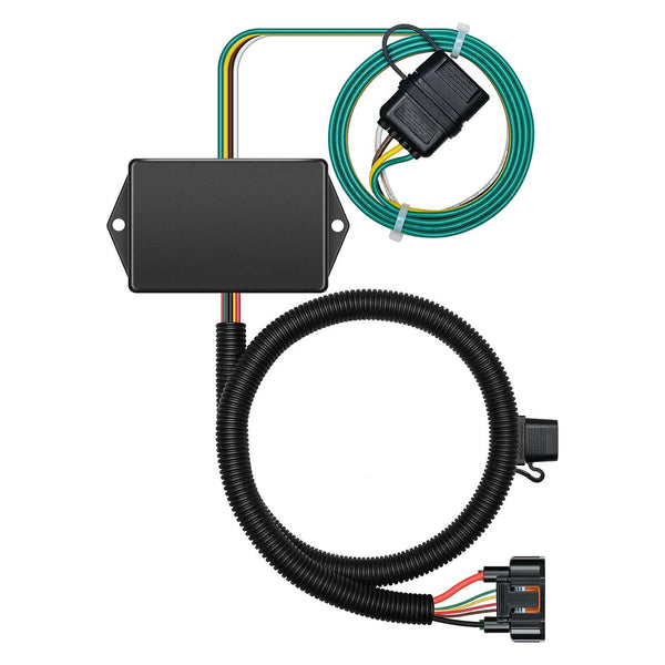 Briidea Custom Trailer Wiring Harness Kit 4 Pin 56420 Compatible with Hyundai Santa Fe 2019-2023, Palisade 2020-2022, Cruz and Tucson 2022-2023, Kia Telluride 2020-2022, Carnival 2022-2023