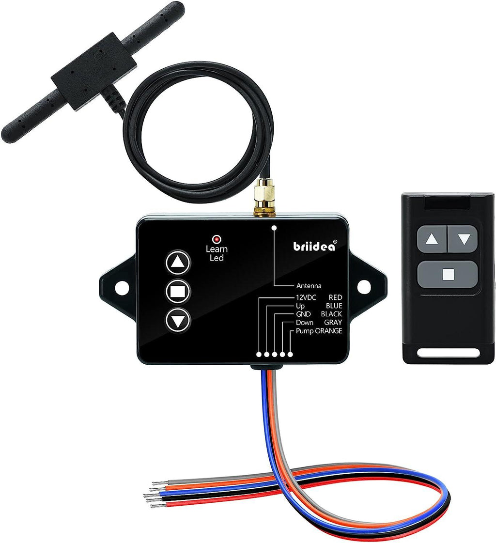 Wireless Dump Trailer Controller, Briidea Wireless Remote Control for