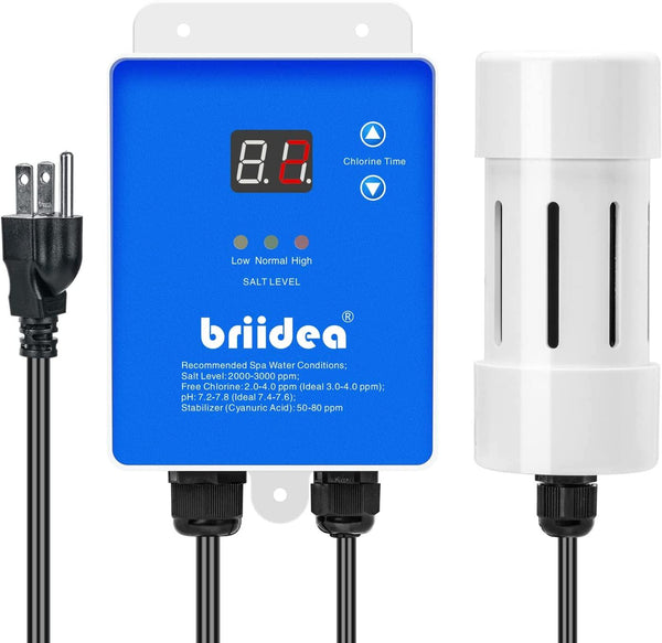 Briidea Pool Equipment Salt Chlorine Generator, Water Level Controller