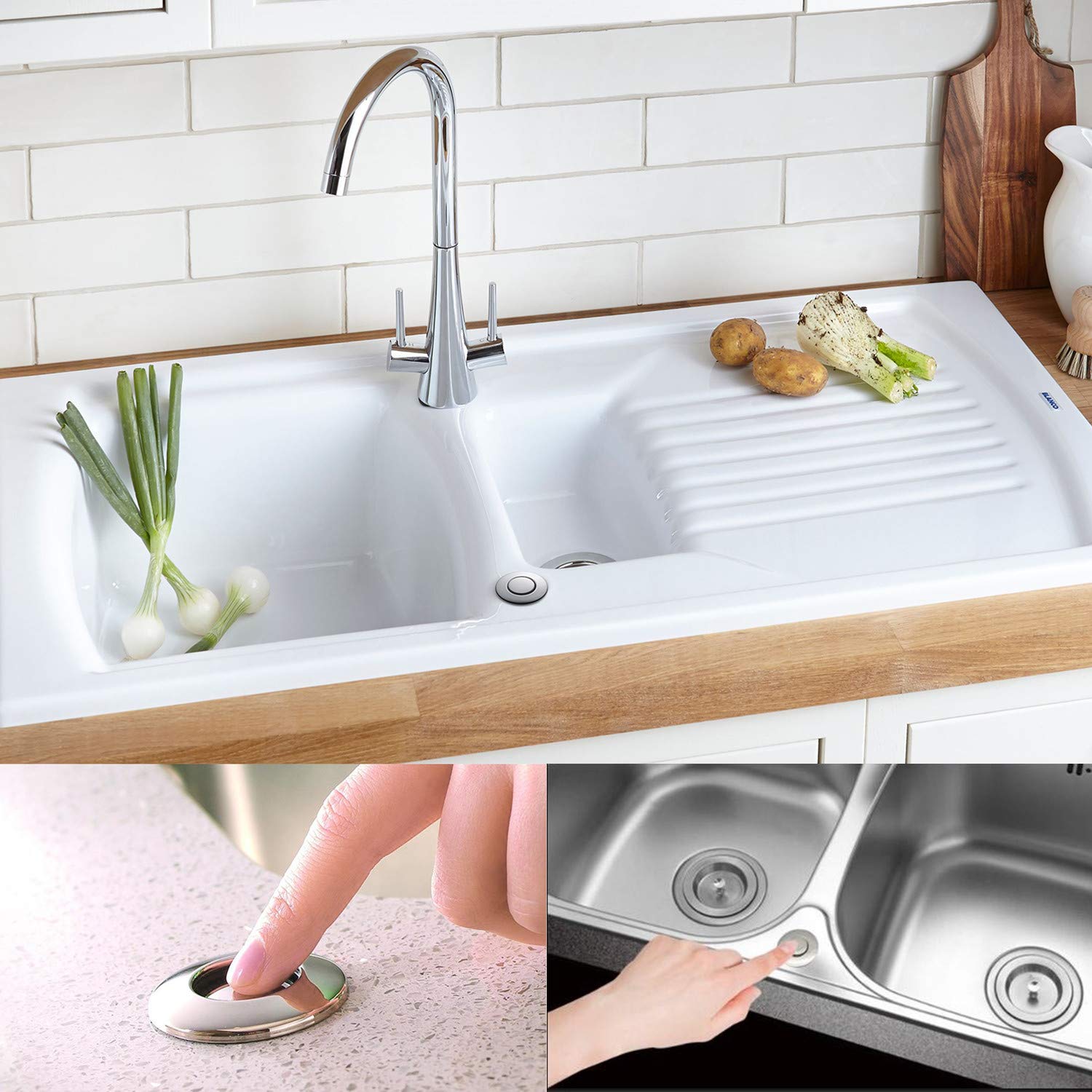 Mailbox Alarm, Briidea 500ft Wireless Mailbox Alert with LED Light