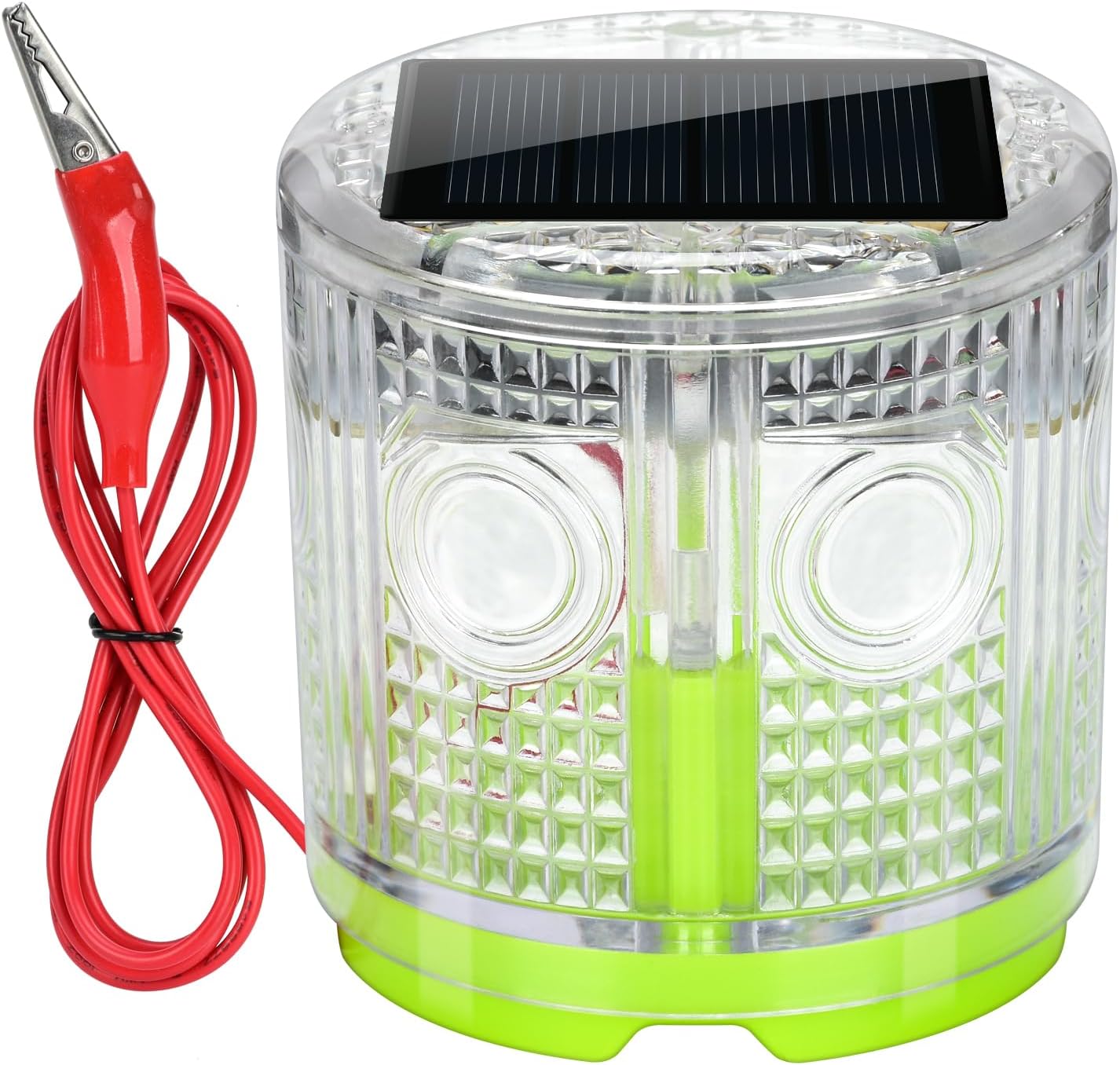 Electric Fence Indicator Light, Briidea Solar Fence Alarm with Light Transmission to 1/2 Mile, Ensure The Normal Operation of The Electronic Fence to Prevent The Invasion of Wild Animals