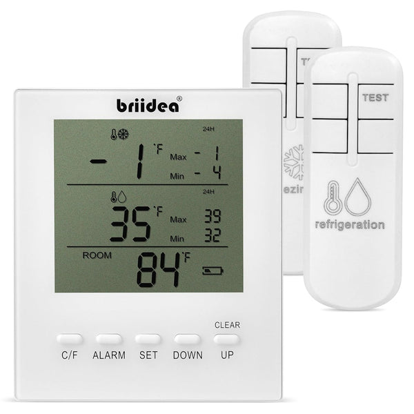 Wireless Indoor Outdoor Thermometer - China Digital Fridge Themometer, Wireless  Thermometer