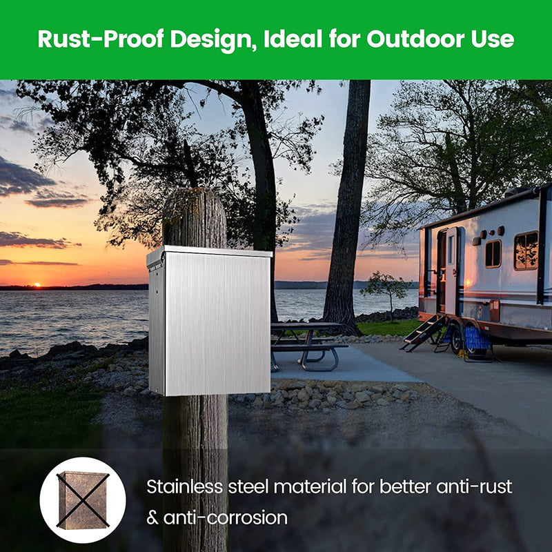 [New Generation] Temporary Power Outlet Panel, Briidea RV Panel Outlet