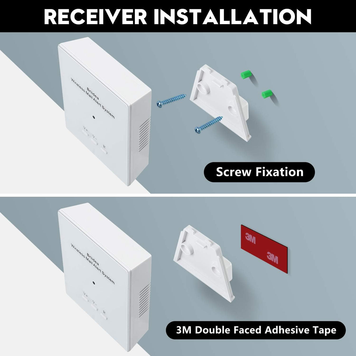 Briidea 500ft Wireless Mailbox Alarm with LED Light – briidea