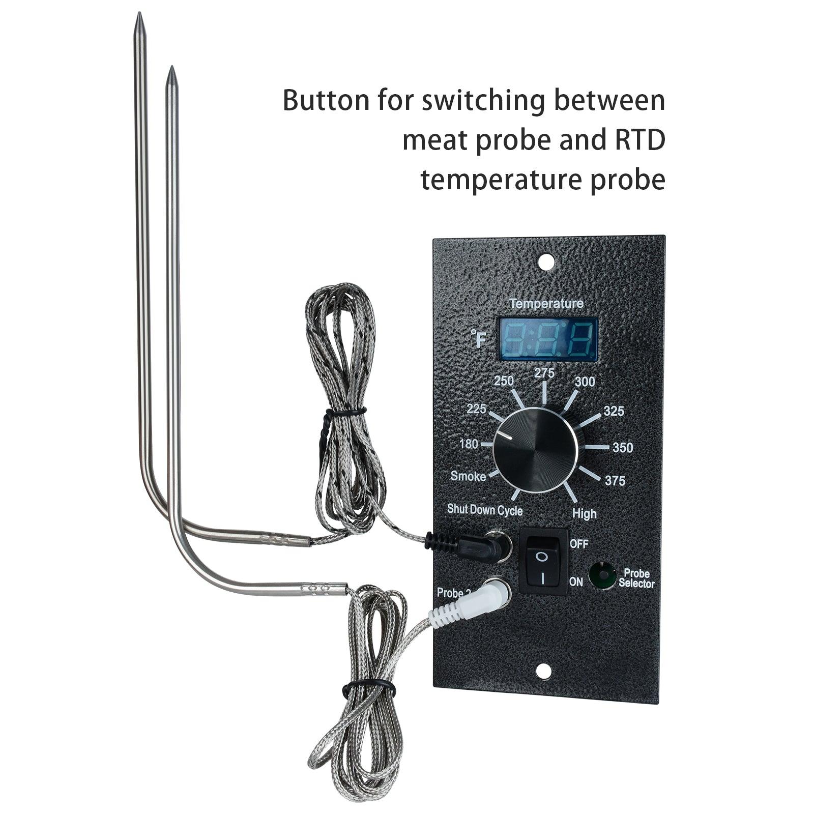 Briidea Digital Thermostat Kit, Barbecue Grill Temperature Control Panel Kit