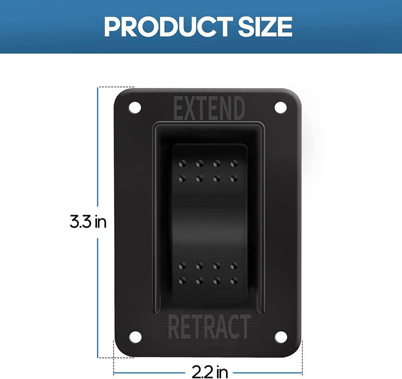 Power Stabilizer Switch, Briidea RV Jack Switch Electric Jack Switch w