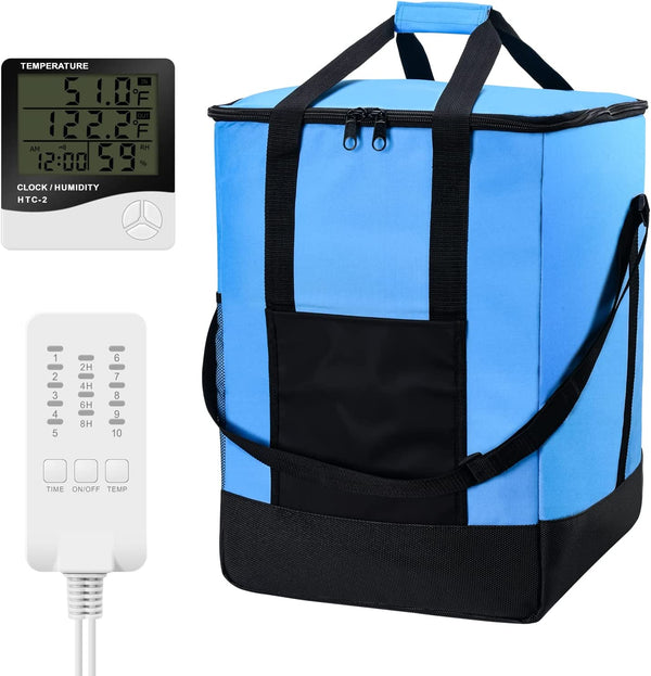 Briidea Bed Bug Heater with Thermometer and Timer, Non-chemical, Human and Pets Friendly, Widely Used for Household, RV, Travel