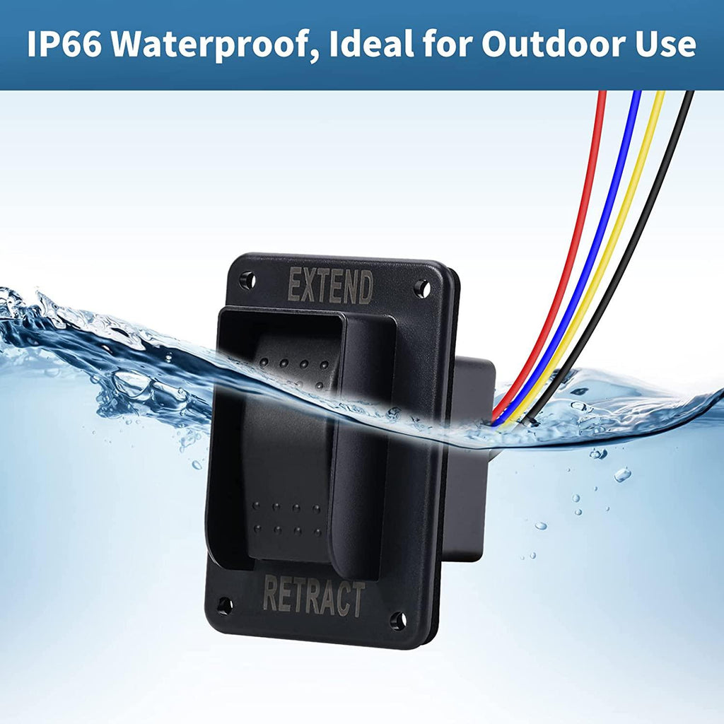 Power Stabilizer Switch, Briidea RV Jack Switch Electric Jack Switch w