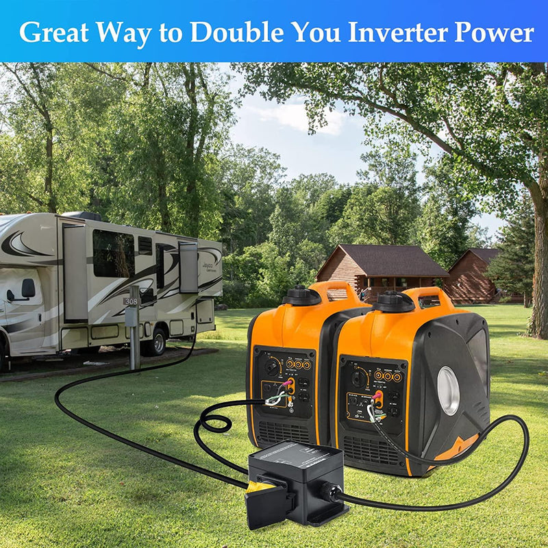 RV Surge Protector 30Amp, Briidea Camper Surge Protector, A Real Surge Protector with Doubles Service Life, Protects Your RV Appliances from High/Low