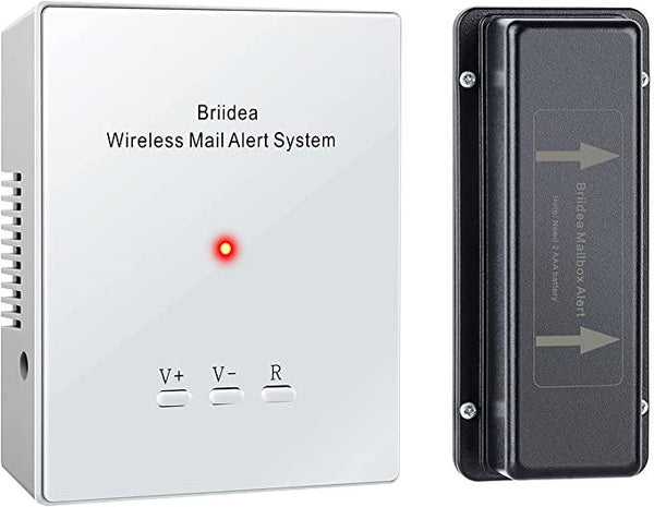 Briidea Wireless Fridge and Freezer Thermometer with Alarm
